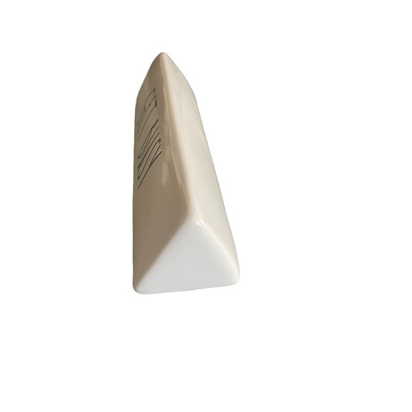 Nwt Rae Dunn Desk Plaque Paperweight Get Busy Desk Sign White Ceramic - Picture 4 of 6